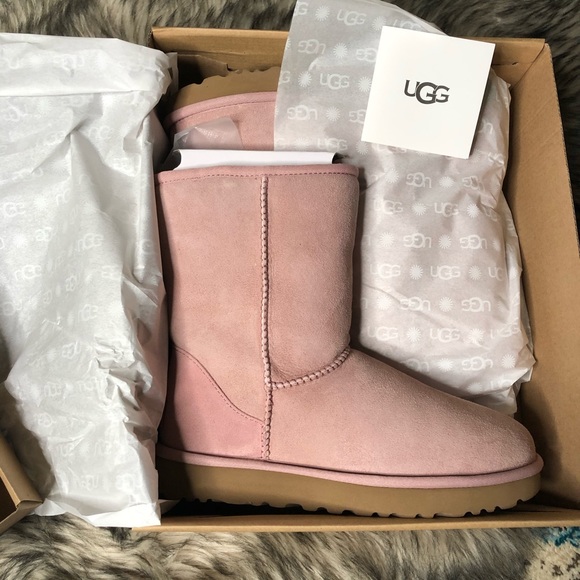 SOLD Women’s Pink Ugg Boots, Size 7 - Picture 2 of 8